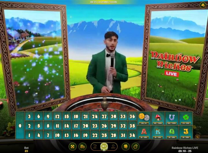 Rainbow Riches Slot ABOUT HOW TO PLAY RELATED ABOUT Game Stats Provider SGD Site 888casino Theme Irish Features Bonus, Free Spins Paylines 20 Look in the sky! There's a rainbow stretching as far as the eye can see. You know what that means - at the end of that rainbow is going to be a pot of gold, but do you have the skills to make it to the end? Find out in Rainbow Riches, a lucky casino slot machine from 888casino with over 20 paylines, two bonus games and huge jackpot. The Leprechaun won't want to give away his treasure without a fight, so land the high value symbols on the reels to make him an offer he can't refuse! Wild symbols are standing by to help you make the biggest winning combinations possible, so grab your favorite green jacket and feel the luck of the Irish in the Rainbow Riches online slot. HOW TO PLAY Rainbow Riches video slot has 5-reels and up to 20 paylines. Three different bonus games await! Follow the rainbow to the Road to Riches, Wishing Well and Pots of gold bonuses. The gold coin Wild symbol is your best way to trigger paydays on standard spins! Coin Value The minimum wager per spin is 0.05 with a maximum of up to 400. Icons and Symbols Standard symbols include the 10, J, Q, K and A. Special symbols include the Leprechaun, wishing well, pot of gold and wild icon. Road to Riches Bonus Game Land 3 of the Road to Riches Scatter symbols anywhere on the reels and players will be taken to a screen showing a path with multipliers displayed. Spin the wheel to land on a number between one and six or the word “Collect”. Landing a number will move you that many spaces down the road to collect multipliers and also allow you to spin again. Landing “Collect” will end the round. Wishing Well Bonus Game Select any one of the wells shown in the bonus game to reveal a multiplier that will be added to your total. Just land 3 or more Wishing Well icons to activate! Pots of Gold Bonus Game Whenever you get three Pots of Gold icons the bonus game will activate. A Leprechaun standing on a rock will have several different pots spinning above his head. The pot that stops at the arrow will be your prize for the round. RULES WILD is wild for all symbols except ROAD TO RICHES, WISHING WELL, and POTS OF GOLD. Only highest winner paid per winning combination. Paytable reflects current bet configuration. Line pays must occur on adjacent reels, beginning with the leftmost reel. POTS OF GOLD only appears on reels 2, 3 and 4. Wins on multiple paylines are added together. Total line bet must be divided equally between each active payline; therefore, all total bet amounts are not available. The total bet is the number of lines multiplied by the cash bet on each line. Only active paylines can register wins. Malfunction voids all pays and plays. On Mobile The game rules apply for mobile as well. On mobile the bet is determined for total bet – there is no denomination selection per line. If you liked this game, be sure to check out our other exciting online slots.